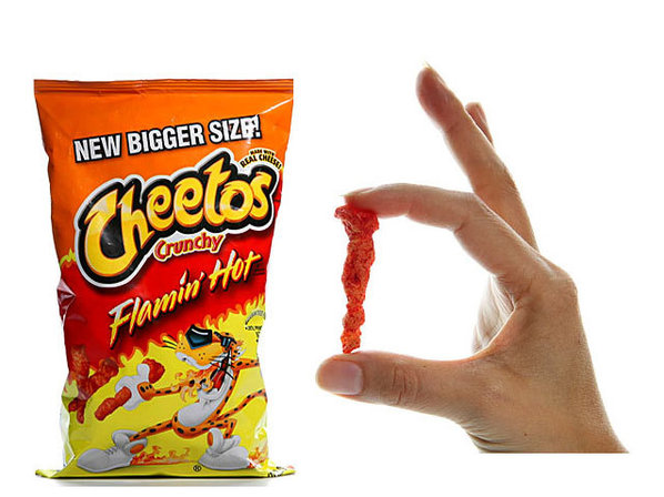 Schools Tell Kids Flamin' Hot Cheetos Are A No No. 